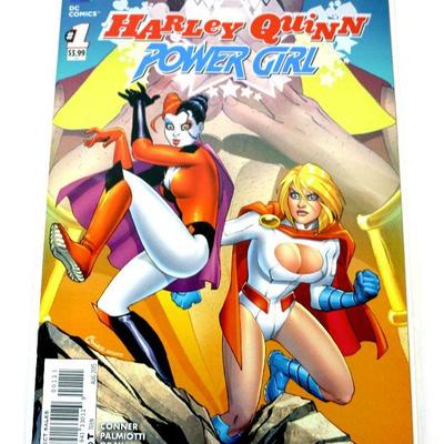 Harley Quinn Power Girl #1 Comic Book 2015 DC Comics - High Grade