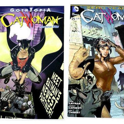 CATWOMAN #25 #27 #28 DC Comics The New 52 Comic Book Set High Grade