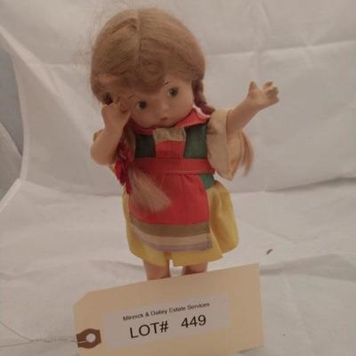  Lot #449 - Effanbee Patsyette Girl Doll