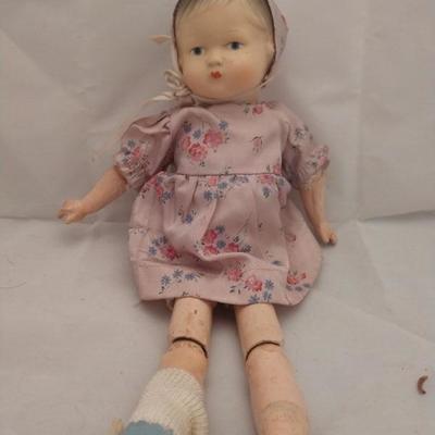 Lot 448. Girl doll 
