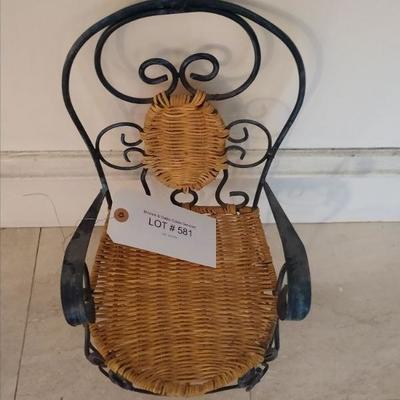 Lot #581 - 1/6 Scale Chair