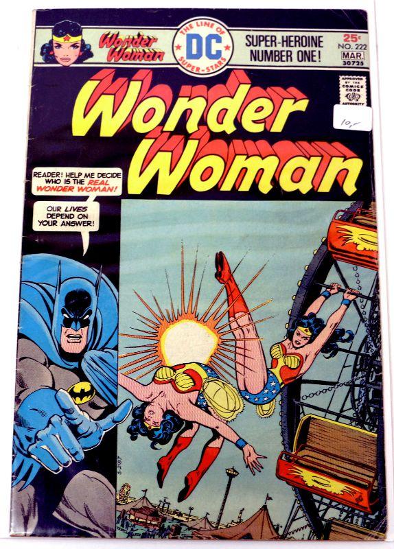 WONDER WOMAN #222 Bronze Age Comic Book 1976 DC Comics | EstateSales.org