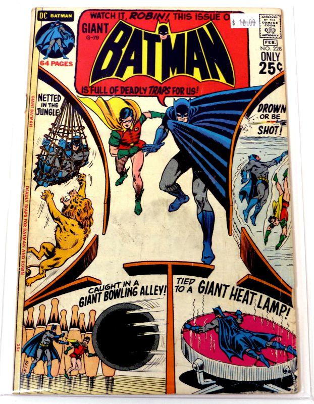 BATMAN 228 Bronze Age Comic Book 1971 DC Comics