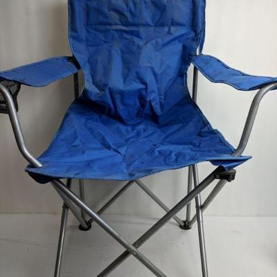 2 Blue Camp Chairs