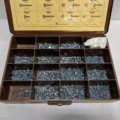 Hex Washer Head Self-Drilling Screws & Case, Lawson Products LP196