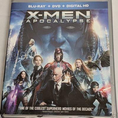 X-Men Apocalypse Blu-Ray + DVD + Dighital HD, Sealed, Case Broken