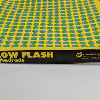 2 Vintage Puzzles, Designer & Yellow Flash Jigsaw Puzzle, 500pc/ea Unverified