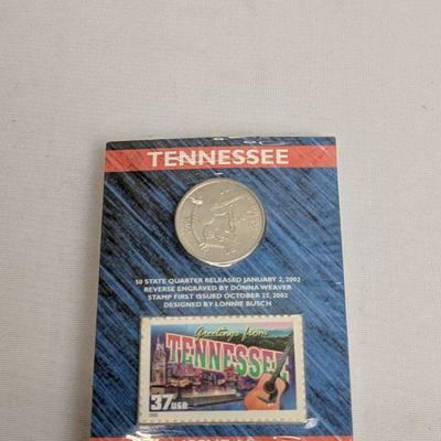 5 Sealed Coins & Stamps, Collectibles (TN, OH, LA, IN, MI)