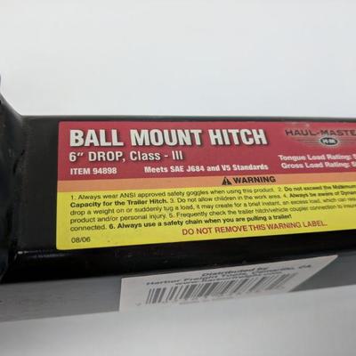 Ball Mount Hitch, 6