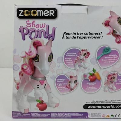 Zoomer Show Pony - Robotic Pet Pony - New