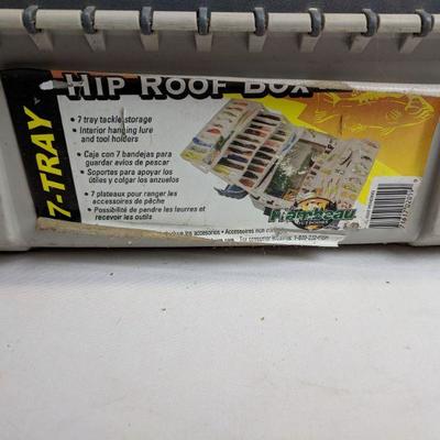 Hip Roof Box, 7-Tray Tackle Storage, Misc. Tools & Items Inside