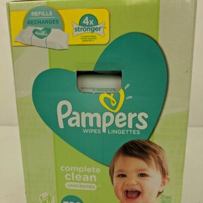 Pampers Wipes - Complete Clean Unscented - 720ct - New