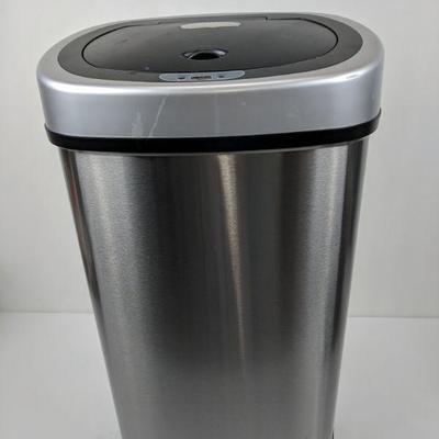 Automatic Infrared Garbage Can, 13.2 Gal, SEE DESCRIPTION