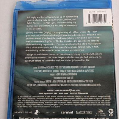 Page Eight Blu-Ray Disc, Materpiec Contemporary, Case Broken