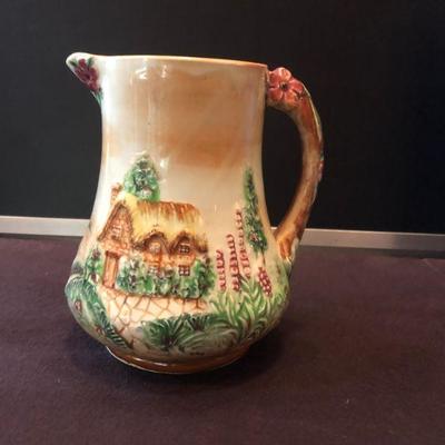 POTTERY PITCHER occupied in japan