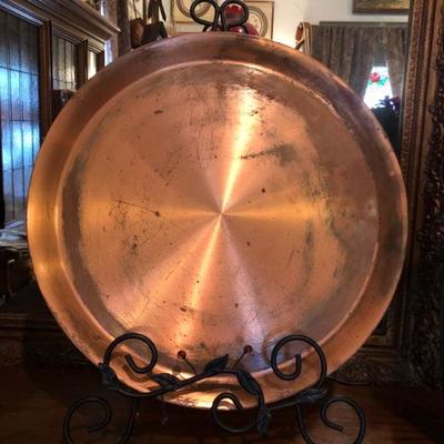 LARGE COPPER TRAY
