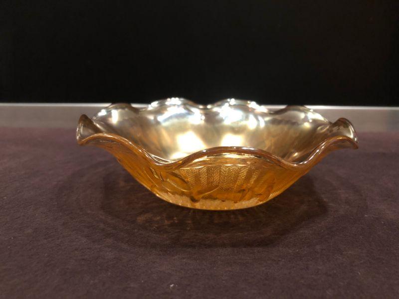 Depression Glass Amber Bowl