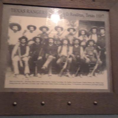 Texas Rangers Photo from 1887