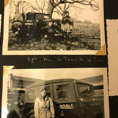 1920s Photo Album - Military, The Rocket Train, Baby, and so much more!