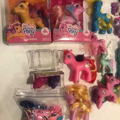 Lot of My Little Pony Collectibles 
