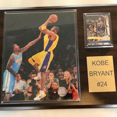 Lakers Kobe Bryant Plaque 
