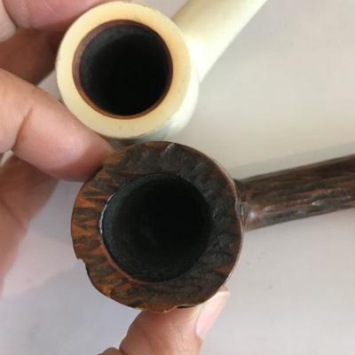 Lot of 3 Cigar Pipes (TEXACO, KAYWOODIE, LENOX)