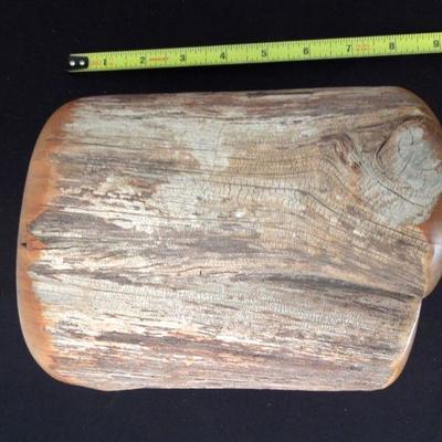 Lot 269: A Live Edge Cedar Box with Drawer