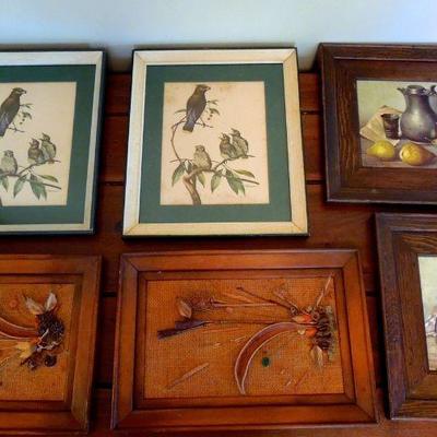 Lot 179: 6 Vintage Framed Prints