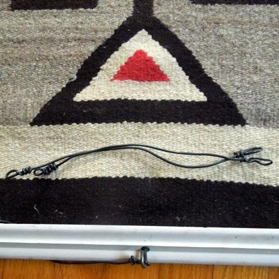Lot 275: Vintage Native American Woven Rug 