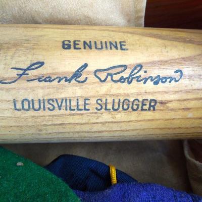 Lot 234: Vintage Vulcanized Trunk, Baseball Gear and Memorabilia