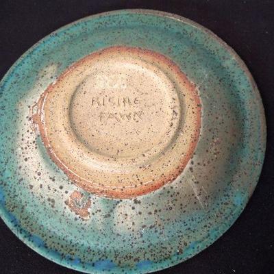 Lot 268: Three 70's Studio Pottery Pieces from Charles Counts and Rising Fawn