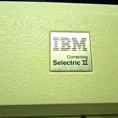 Lot 29: Vintage IBM Selectric II Electric Typewriter with Case (1 of 3)