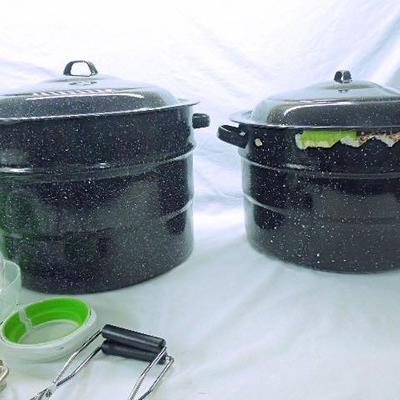 Lot 78: Pressure Cooker, Canning Supplies, Canning Jars and More