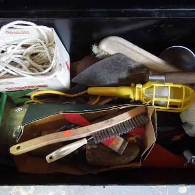 Lot 245: Large Lot of Power Tools in Boxes, Old Metal Tool Box and more
