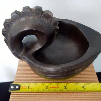Lot 198: Vintage Cherokee Pottery, Carved and Turned Wood