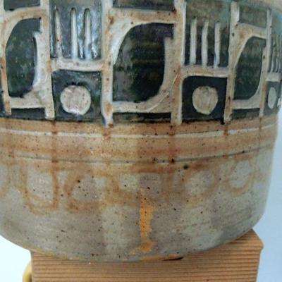 Lot 272: Two 1970's Studio Pottery Pieces by Michael Pitts