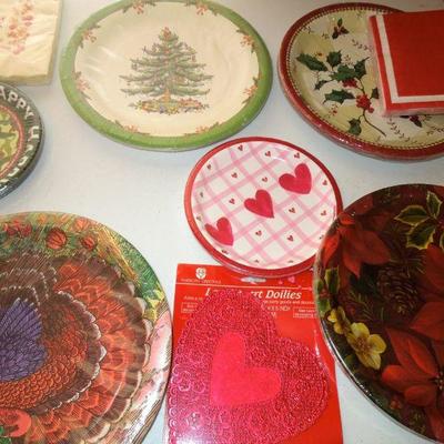 Lot 273: Stacking Shelves, Bins, Bathroom Scales, Lightbulbs and Paper Goods
