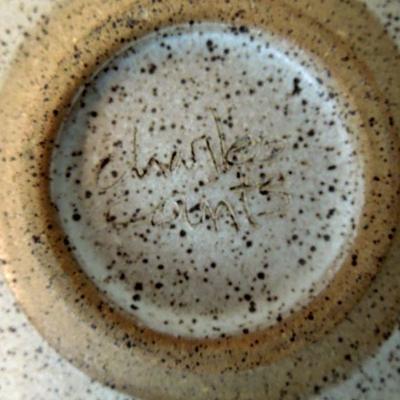 Lot 268: Three 70's Studio Pottery Pieces from Charles Counts and Rising Fawn