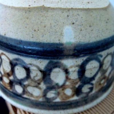Lot 272: Two 1970's Studio Pottery Pieces by Michael Pitts