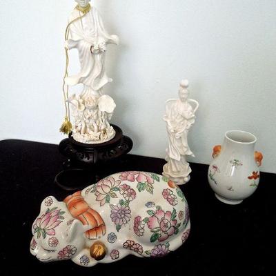 Lot 204: Asian Porcelain Figurines