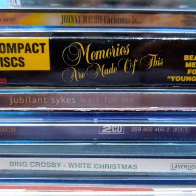 Lot 110: Collection of CD's in Sleeves with Storage