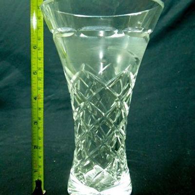Lot 68: Large Group Crystal Serving Pieces, Etc.