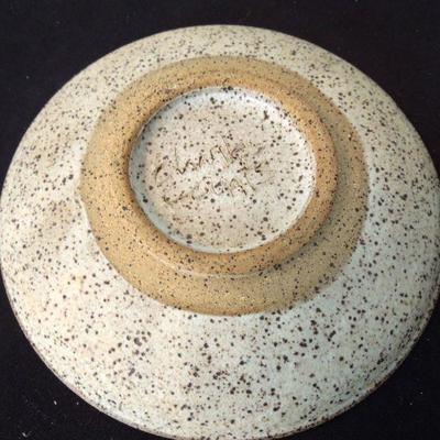 Lot 268: Three 70's Studio Pottery Pieces from Charles Counts and Rising Fawn
