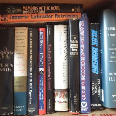 Lot 261: Boxed Lot of Books #5