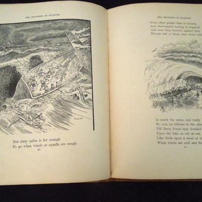 Lot 201: Group of Antique Vintage Books and Antique Brass LegTripod
