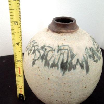 Lot 202: 8 Pieces of Vintage Southern Art Pottery: Charles Counts et al