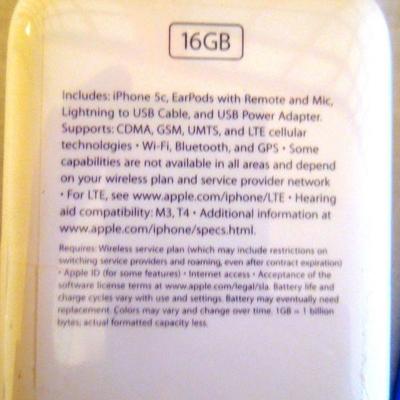 Lot 154: iPhone 5c Cell Phone in Original Case