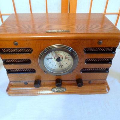 Lot 148: Crosby "Vintage" Radio Clock and Cassette Player Lot