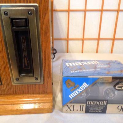 Lot 148: Crosby "Vintage" Radio Clock and Cassette Player Lot