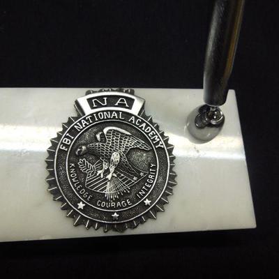 Lot 136: State Bureau of Investigation Collectibles with Knife